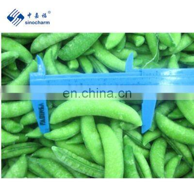 Sinocharm New Season Fresh Crisp Organic Frozen Sugar Snap Peas IQF Sugar Snap Peas