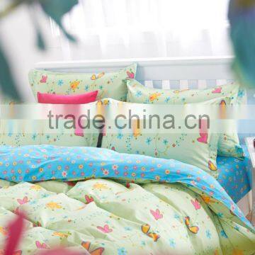 Hot Sale Twill Facric Beautiful Flower Pattern Super Soft Cotton Bed Sheets China Floral Comforter Set photo-6