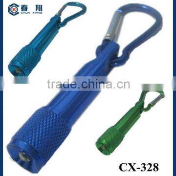 carabiner aluminum led torch