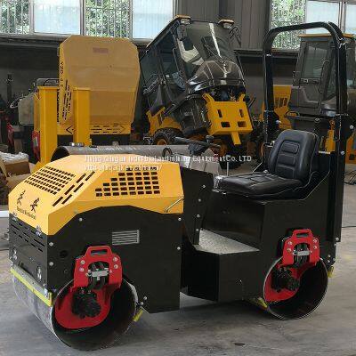 Double steel wheel 3 ton roller roller hydraulic double steel wheel drive small roller asphalt compaction machine