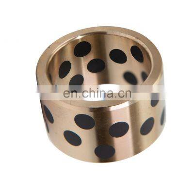 CuSn12 Material  Cooper Base Bearing Graphite Bushing Sleeve Precision Machining TEHCO