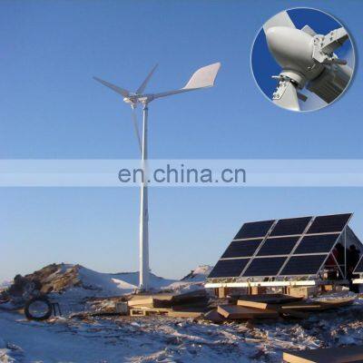 5KW wind turbine prices for home electric generating windmills system