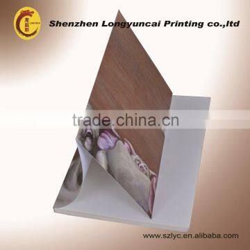 2014 Shenzhen Factory Small Quantity Accepted OEM Silk-screen Finishing and Sewed Stitching Binding Oem Soft Cover Book Printing