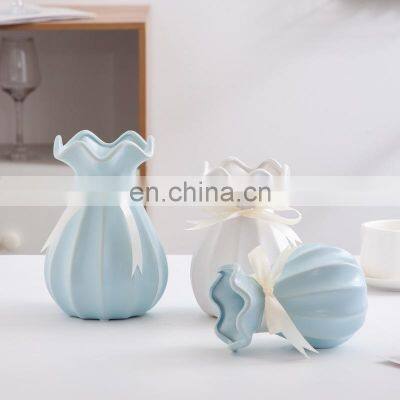 Home Decor Wedding Decorating Ceramic Vases Decoration Centrepiece Clay Midcentury Modern European Porcelain Flower Vase photo-3