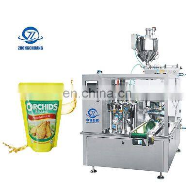 Multifunctional Packaging Machinery Automatic Sauce Liquid Doy Pack Paste Filling Packing Machine