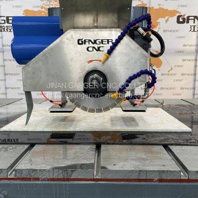 Stone Cutting Bridge Saw 5 Axis GQ-3220D for Marble Granite Sintered Stone Porcelain photo-3