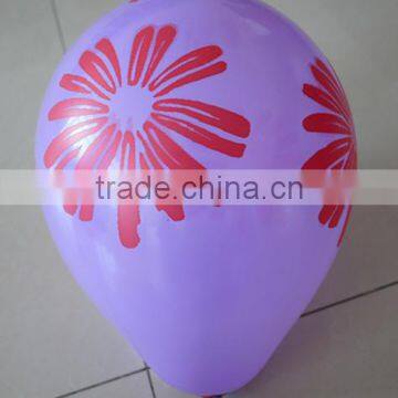 different size latex balloons