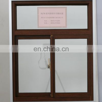 New design picture cheap aluminum double glass window and door price aluminum frame casement window for home