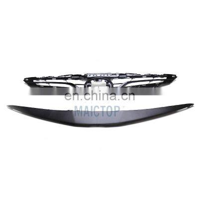 MAICTOP Hot Sale Grills Car Front Grille for Camry 2021 LE XLE USA TYPE Upper Bumper Grill photo-2