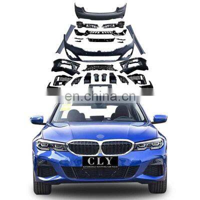 Automotive Body Kits For 19-21 BMW 3 Series G20 G28 Upgrade M Tech M340 Front Rear Bumpers Side Skirt Flog Lamp Grille Rear Lips