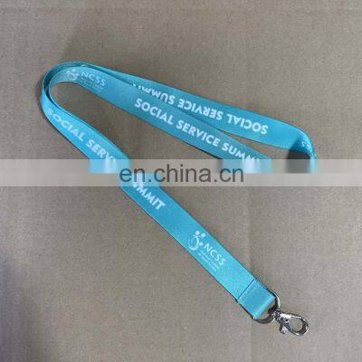 Cheap Factory Wholesale OEM Blank Sublimation Nylon Lanyards Custom Polyester Lanyards With Logo Custom