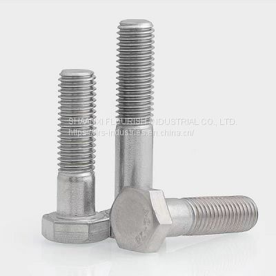 ISO4014 Half Thread Stainless Hex Bolts SS304 Hexagon Head Bolts