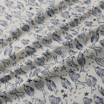 100% Polyester Fabric Transfer Printed Fabric for Downcoat,lining Fabric photo-5