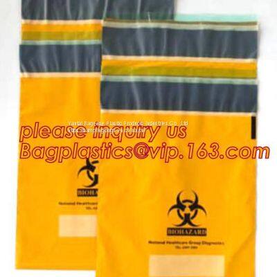 Cytotoxic Bio Hazard Biological Waste Orange Science, Bio-Hazard Trash Bag, Polypropylene Bio Hazard Bags & Autoclavable photo-3