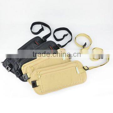 New Waterproof Ripstop Nylon RFID Money Belt Undercover Waist Stash Travel Money Belt For Passport And Credit Cards Quality Choice photo-2