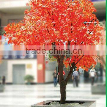 factory direct wholesale artificial maple tree with red leaves/red maple tree