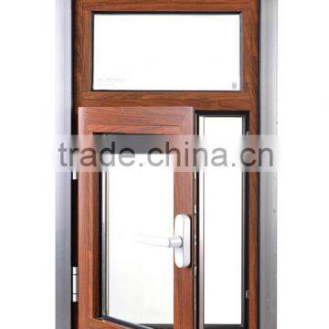 Wood for Printing Aluminum Casement Window From Quality Supplier photo-2