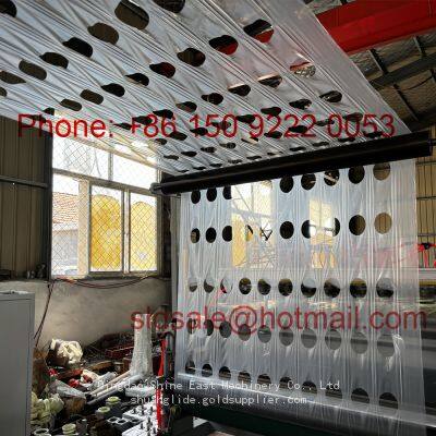 High Speed Mulch Film Punching Perfroating Machine Macro Hole Punching Machine