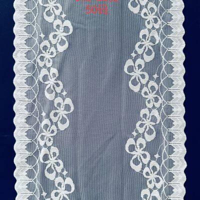 New Product Lace Stretch Floral Pattern Lace Ribbon Trim Lace for Headbands Garters & Crafts photo-2
