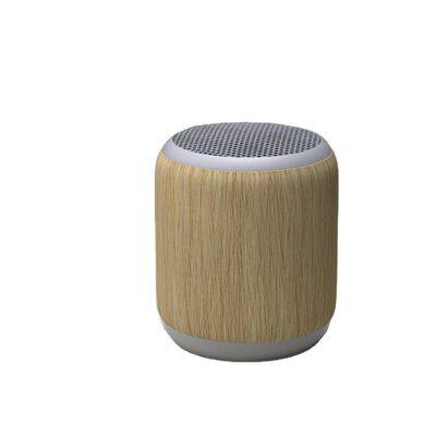 Outdoor Custom Logo Bamboo Wood Wireless Speaker Small Mini Portable Speakers photo-4
