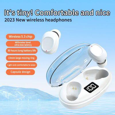Tws Wireless Earbuds Outdoor Sport Digital Display Noise Reduction Game Headphones Waterproof Earphones photo-2