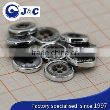 Black MOP Shell Buttons ,mother of Pearl Sea Shells Shirt Buttons With Plating Side