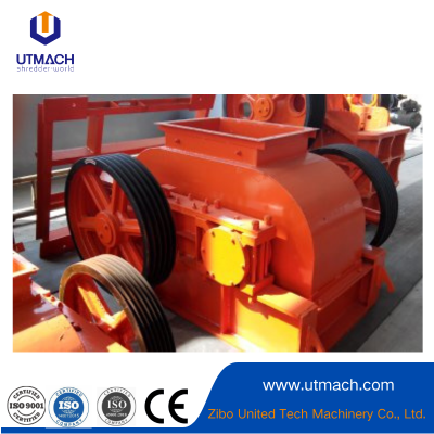 High-capacity double-roll crusher: Made of high manganese steel, it is heat-resistant