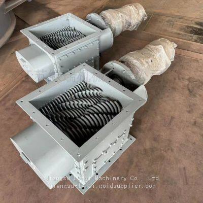 Crushing valve Blocking valve PSF500 cement depot bottom crushing valve block crushing discharge valve