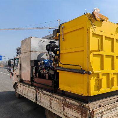 Competitively Priced High-Pressure Water Jet Machine for Road Marking Removal Diesel Fuel Engine New and Used Condition