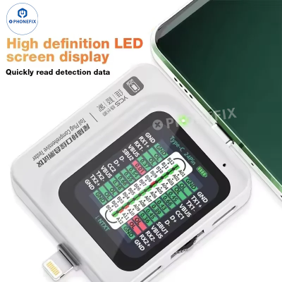 YCS TNS360 Professional Interface Tester for Mobile Phone and Laptop Tail Plug Analysis