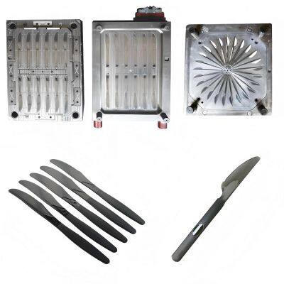 Injection Mold Factory Disposable Plastic Knife Fork Spoon Injection Mold Processing High Quality Mould photo-1
