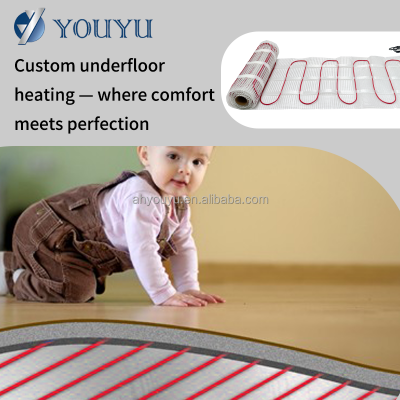 220V Floor Heating Mat Essential Part for Modern Design Heating Systems Indoor Underfloor Heating Solution photo-5