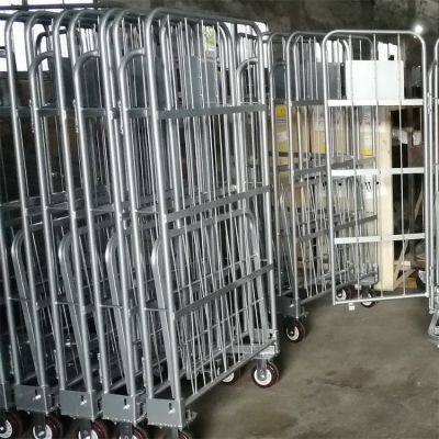 Industrial Metal Wire Mesh Container for Pet House Storage and Transport