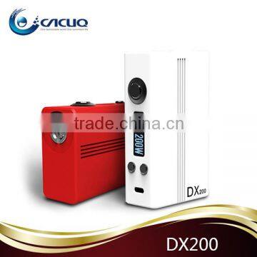 Wholesale price newest e cig mod DX 200W with dna200 chip factory price 100% original Hotcig DX 200W TC Box Mod