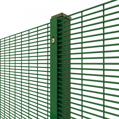 358 Anti Climb Security Fence Galvanized & PVC Coated Dual Protection Fence photo-4