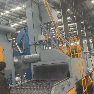 Машинка для шот-пиковки стальной сетки для очистки от ржавчинного слоя и сварочных шлаков