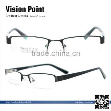 half frame eye glasses frame and spectale fancy glases frame for women and men