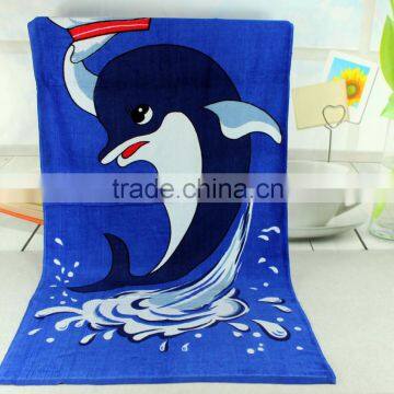 beach towel with printed