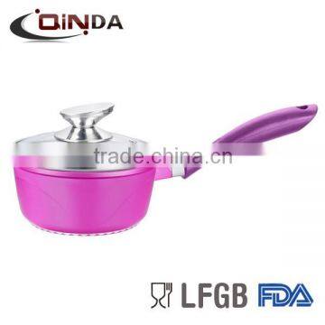 Forged aluminum new pot die casting sauce pan milk pan