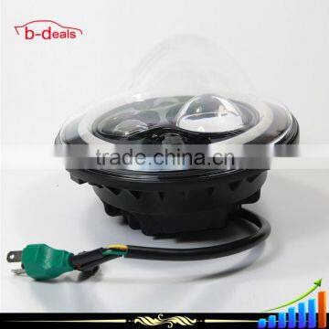 40W 7 Inch LED Headlight-for 2007-2013 Jeep Wrangler Headlight CJ 7 CJ 8 photo-5