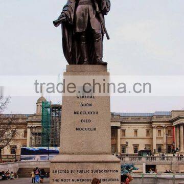 Bronze famous General square statue