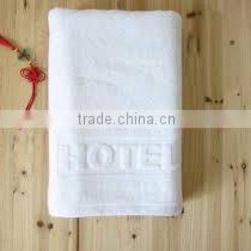 white towel for hotel in 100% cotton