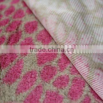 pink leopard toys plush fleece fabric