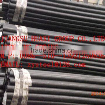 black ERW welded steel pipe