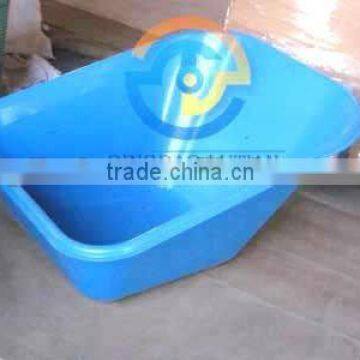 plastic wheelbarrow tray, plastic wheelbarrow bucket, hammered metal tray