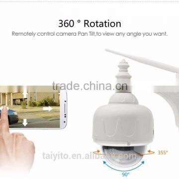 Waterproof IP66 HD 1.0mp 720p ip Ptz Camera Cctv Camera Cctv With P2P Plug and Play