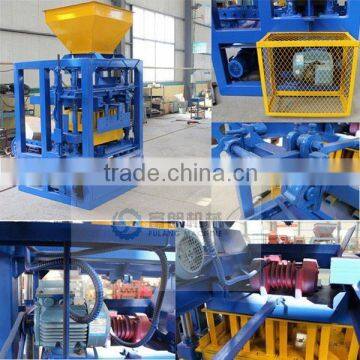 2015 New Style QT4-24 India Cement Bricks Project Report Hollow Block Machine Price