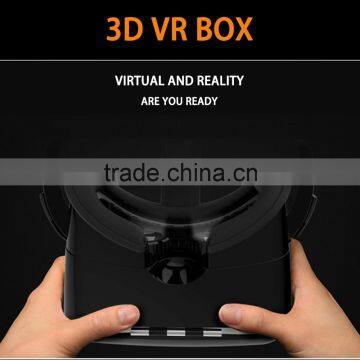2016 Hottest Head Mount Plastic Version vr Box 2.0 With Remote 2nd Generation Accept OEM Customized Logo photo-3