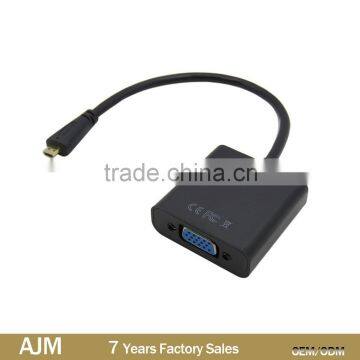 Micro hdmi to vga adapter for computer digital camera