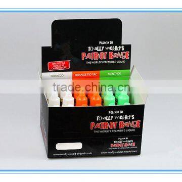 E-liquid counter display box